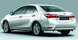 Toyota Corolla 2016 rear view